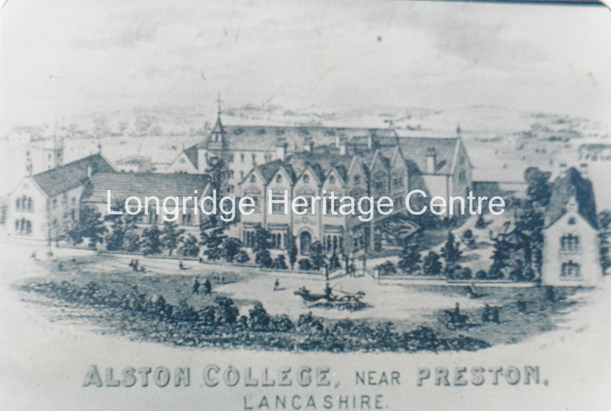 152C - Alston College - Taken from an old drawing - Unknown